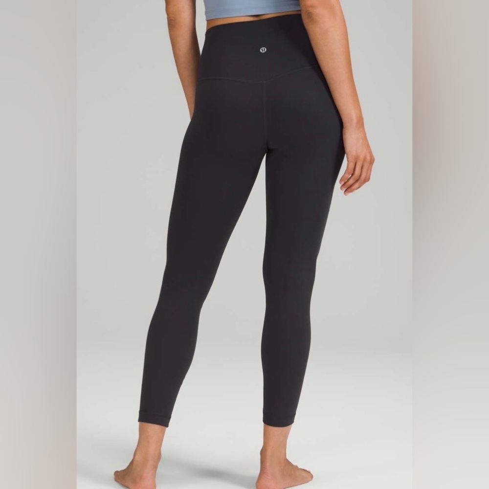 Lululemon Align 25” High-Rise Leggings Navy Black Size 6 💎EUC Retail $118